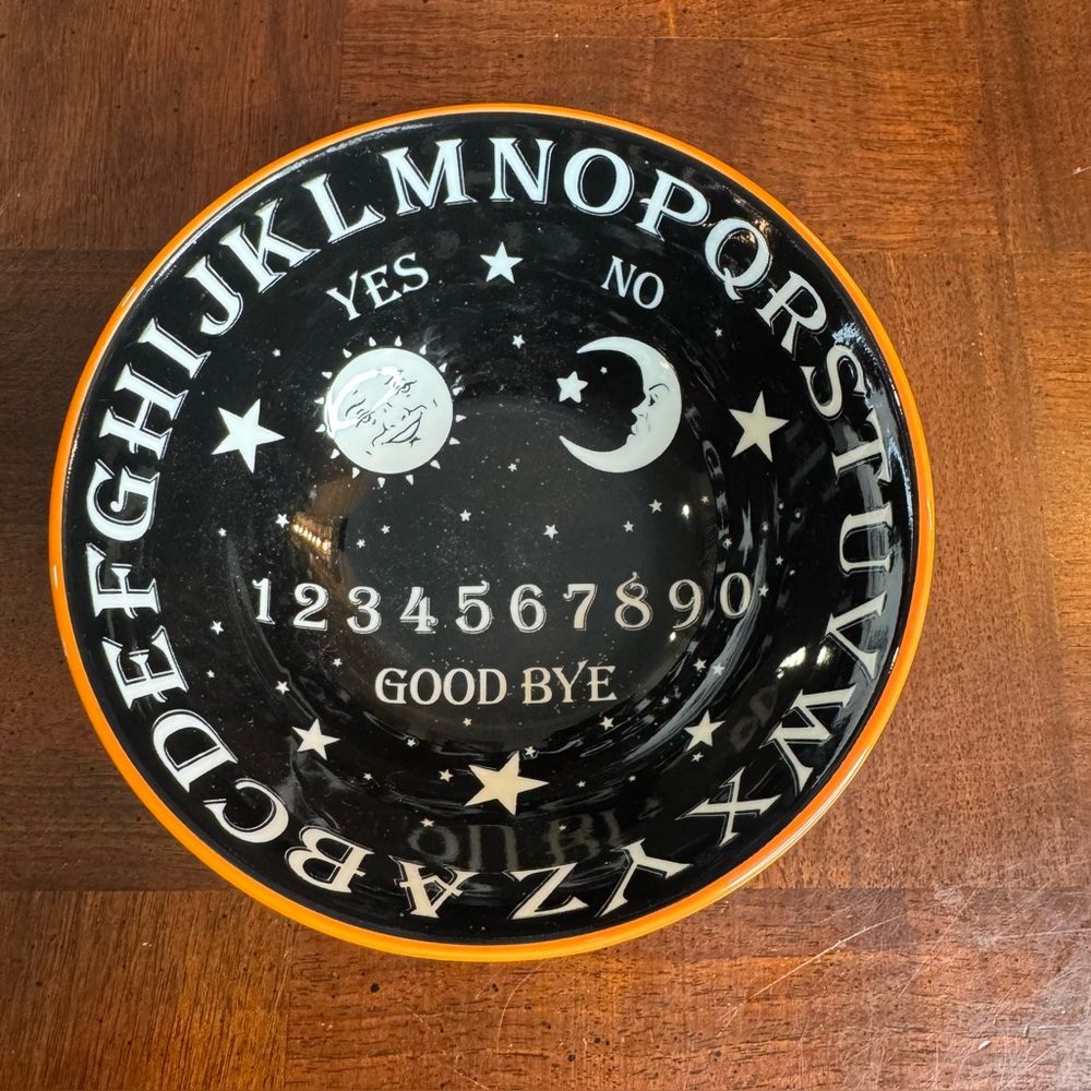 Celestial 5.5" Bowl Ouija Spirit Board Bowl Halloween Party Dish